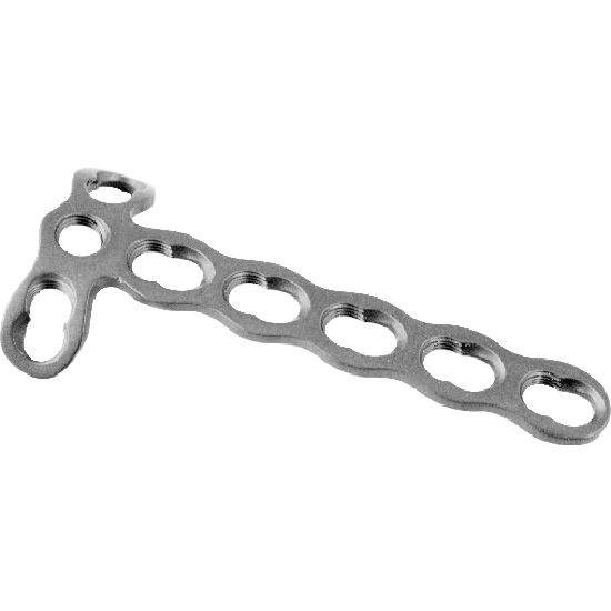 Plaque LCP en T verrouillée 2.4 mm